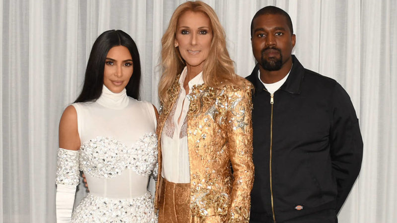 Kim Kardashian, Kanye West enliven Celine Dion’s Las Vegas show