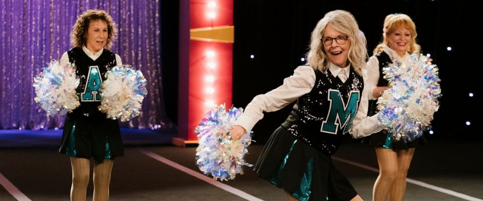 Poms review – Diane Keaton turns cheerleader in cheer-free comedy