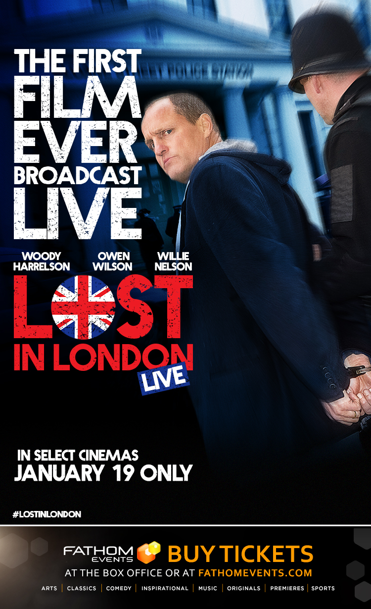 WOODY HARRELSON TO DIRECT A FIRST-OF-ITS-KIND LIVE FEATURE LENGTH FILM ON JAN 19TH 2017